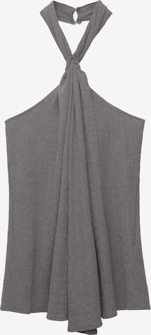 Pull&BearTop - siva boja: prednji dio