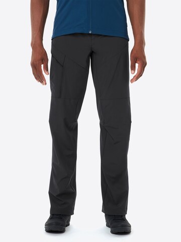 VAUDE Regular Sporthose 'Tamaro' in Schwarz: Vorderseite