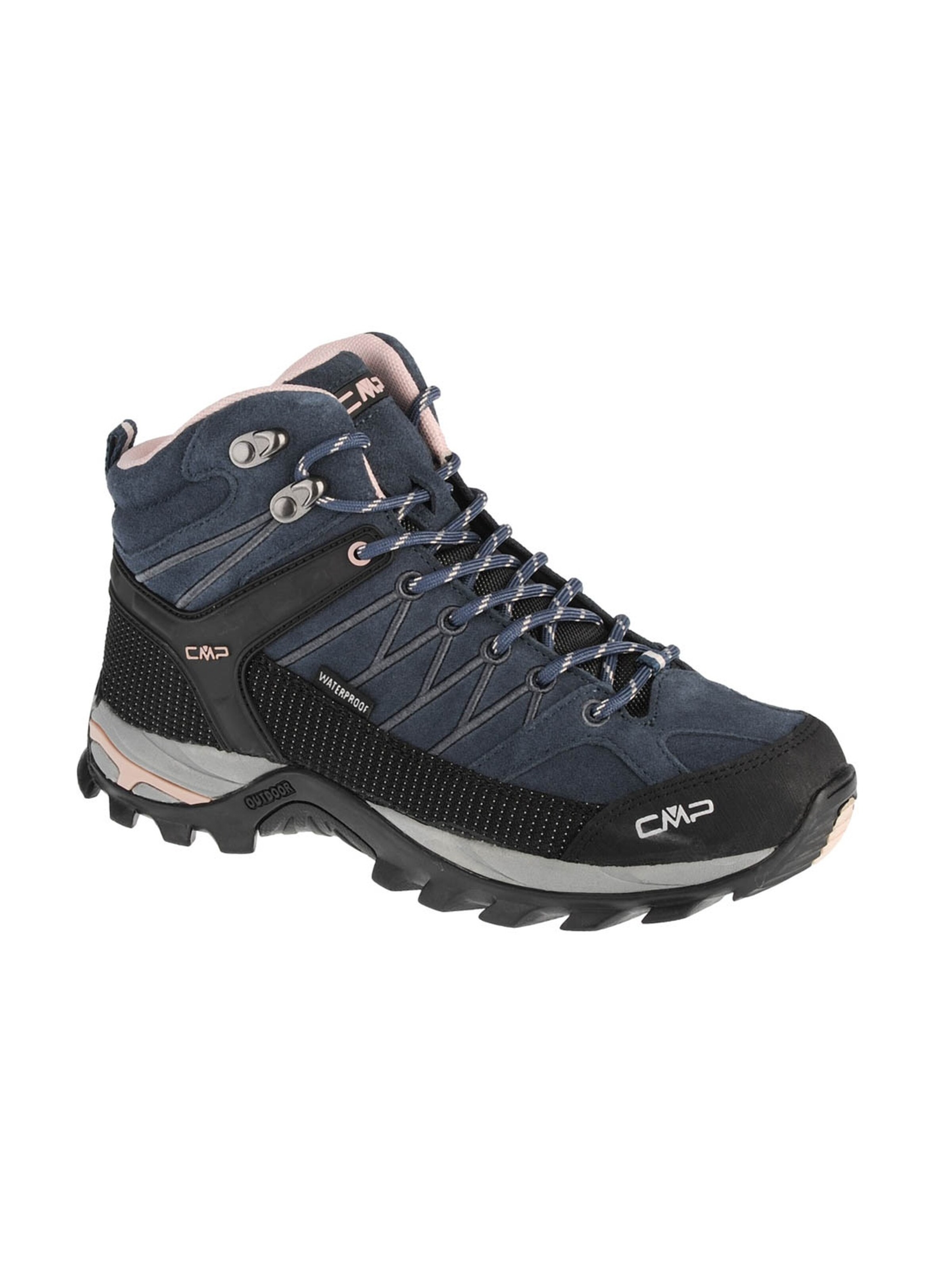CMP Boots 'Rigel Mid'‌‌‌‌ in Blau: Vorderseite