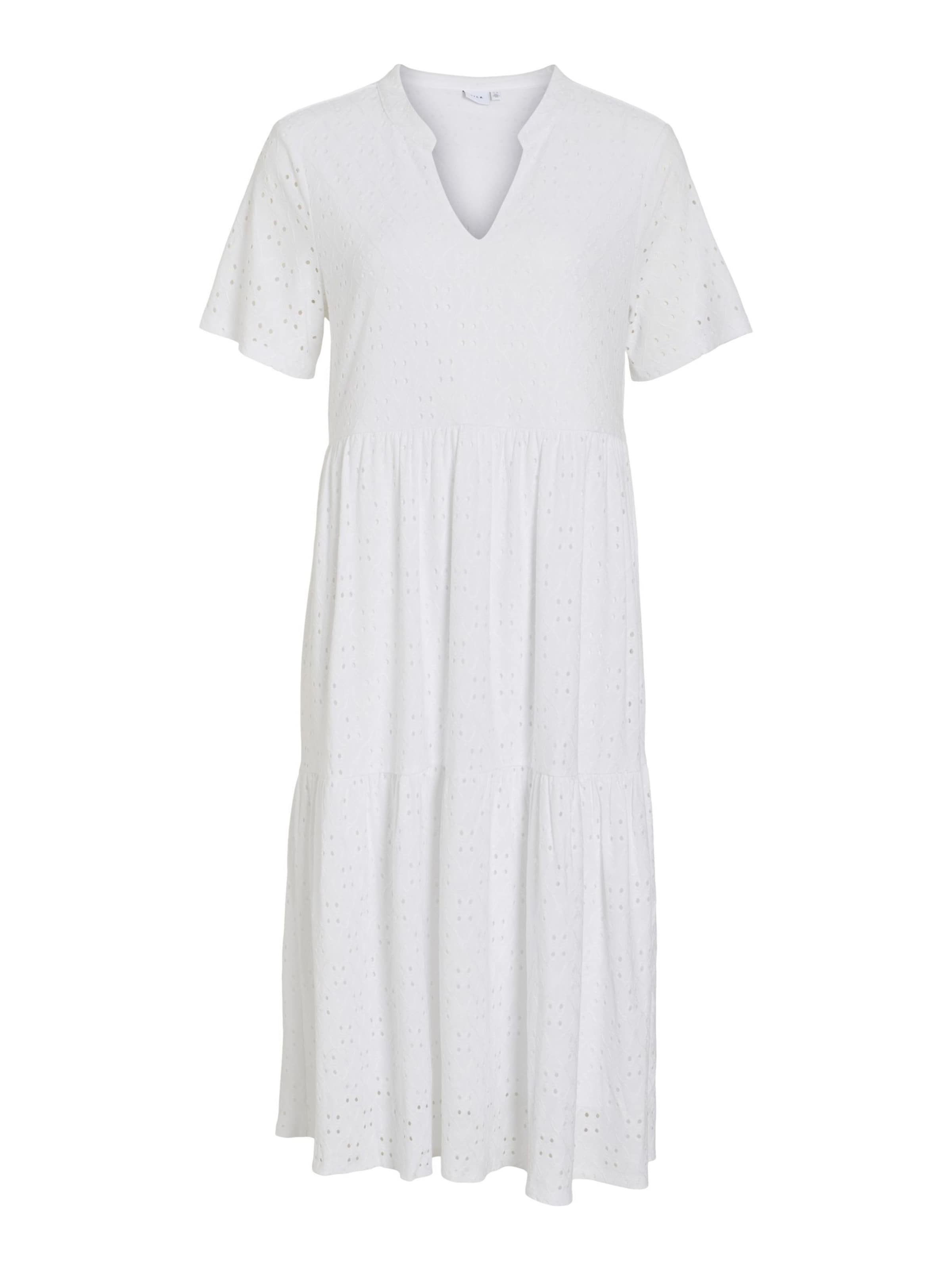 VILA Šaty 'VIKawa' - Biela: predná strana