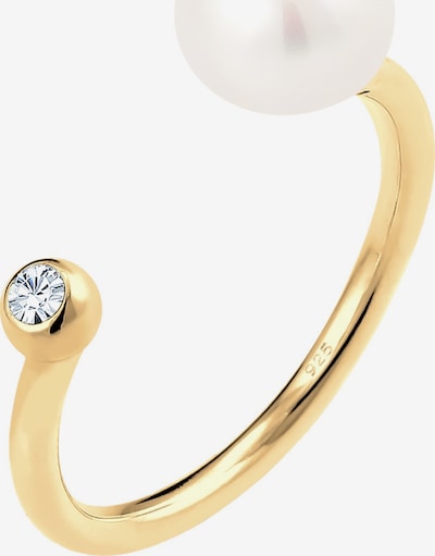 ELLI Ring in de kleur Goud / Wit / Parelwit, Productweergave