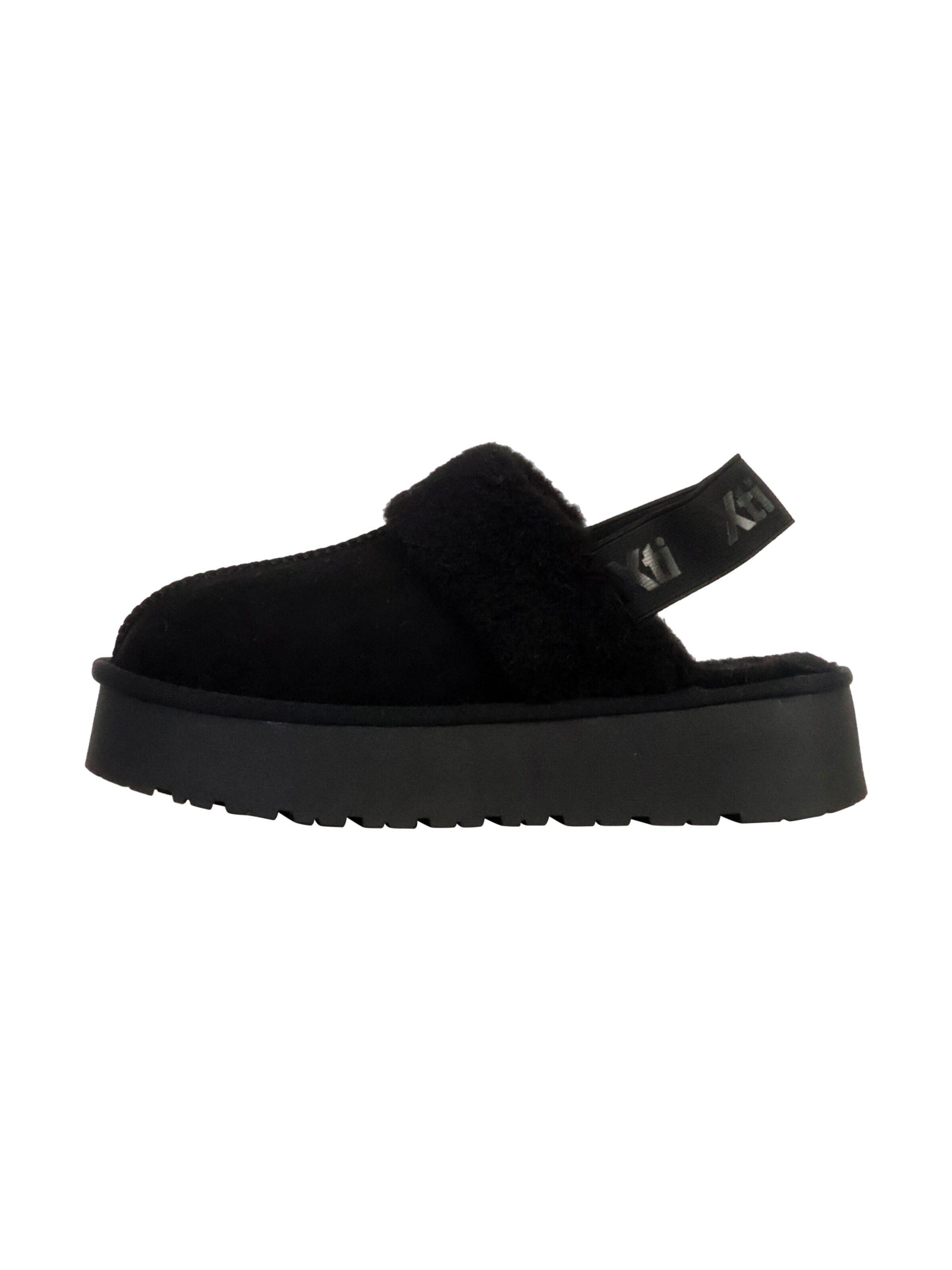 Xti Pantolette 'Leder-Pantoletten'‌‌‌‌‌‌‌ in Schwarz: Vorderseite