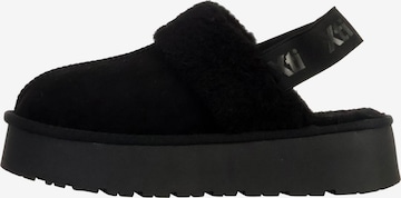 Xti Pantolette 'Leder-Pantoletten' in Schwarz: Vorderseite