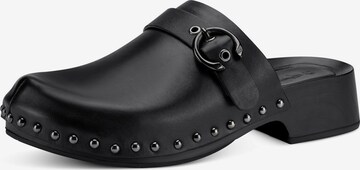 Clogs di TAMARIS in nero: frontale