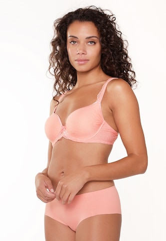 T-shirt Reggiseno 'Daily' di LingaDore in arancione