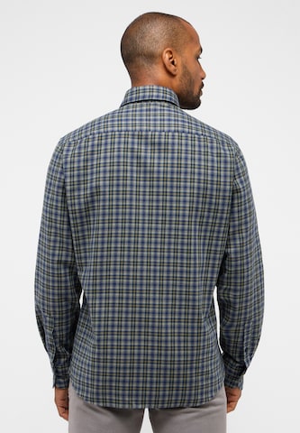 ETERNA Regular fit Button Up Shirt in Blue