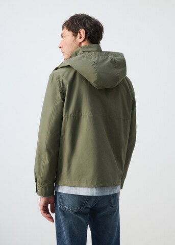MANGO MAN Between-Season Jacket 'Markos' in Green