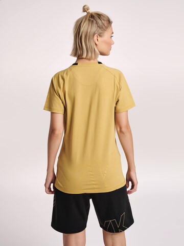 Hummel Functioneel shirt 'Cima' in Goud