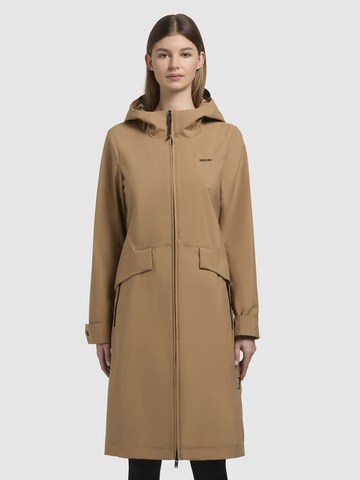 Cappotto di mezza stagione 'Femke' di khujo in beige: frontale