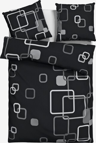 MY HOME Duvet Cover in Black: front