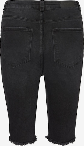 VERO MODA - Slimfit Calças de ganga 'LOA FAITH' em preto