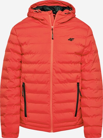 4F Sportjacke in orangerot / schwarz, Produktansicht