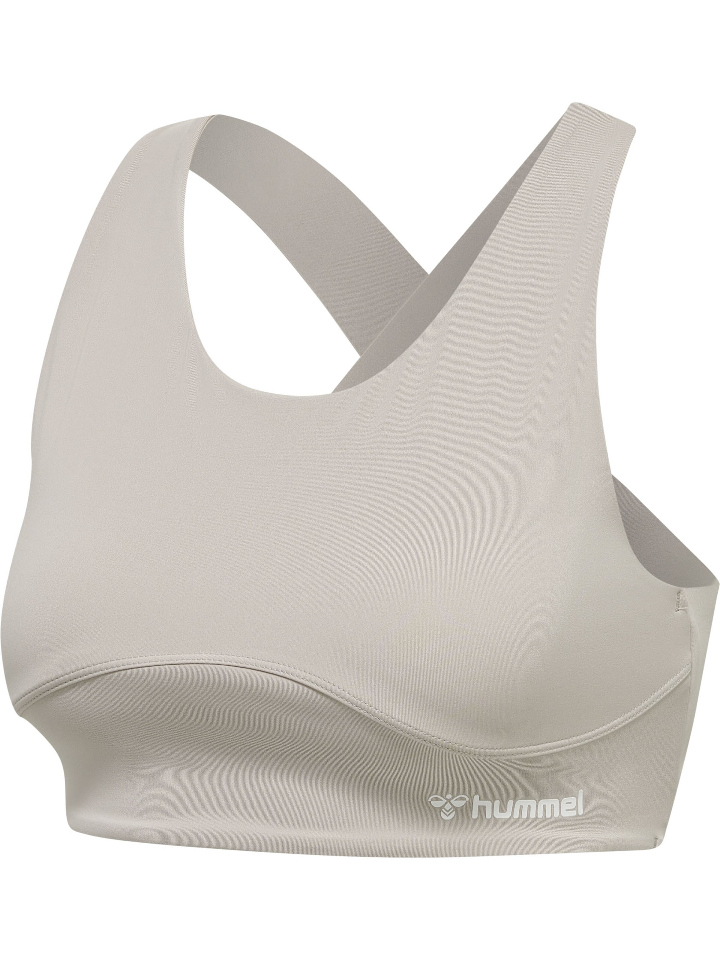 Hummel Bustier Sports-BH i grå