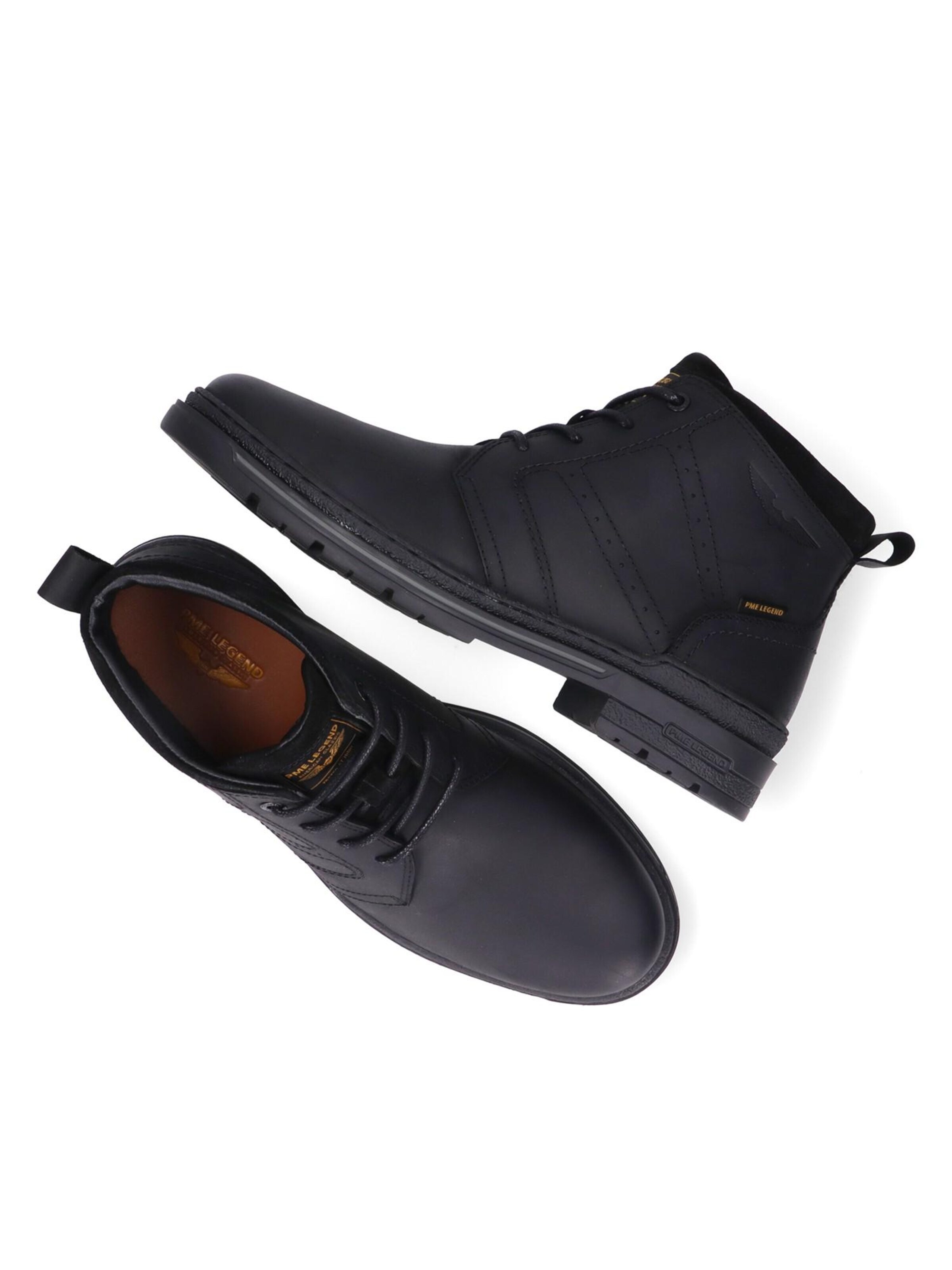 PME Legend Boots 'Tarmac boot in oiled leather'‌‌‌ in Schwarz
