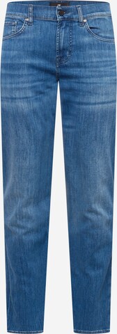 Regular Jean 7 for all mankind en bleu : devant