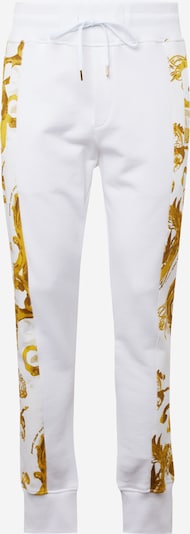 Pantaloni '76UP318' Versace Jeans Couture pe maro / galben muștar / alb, Vizualizare produs