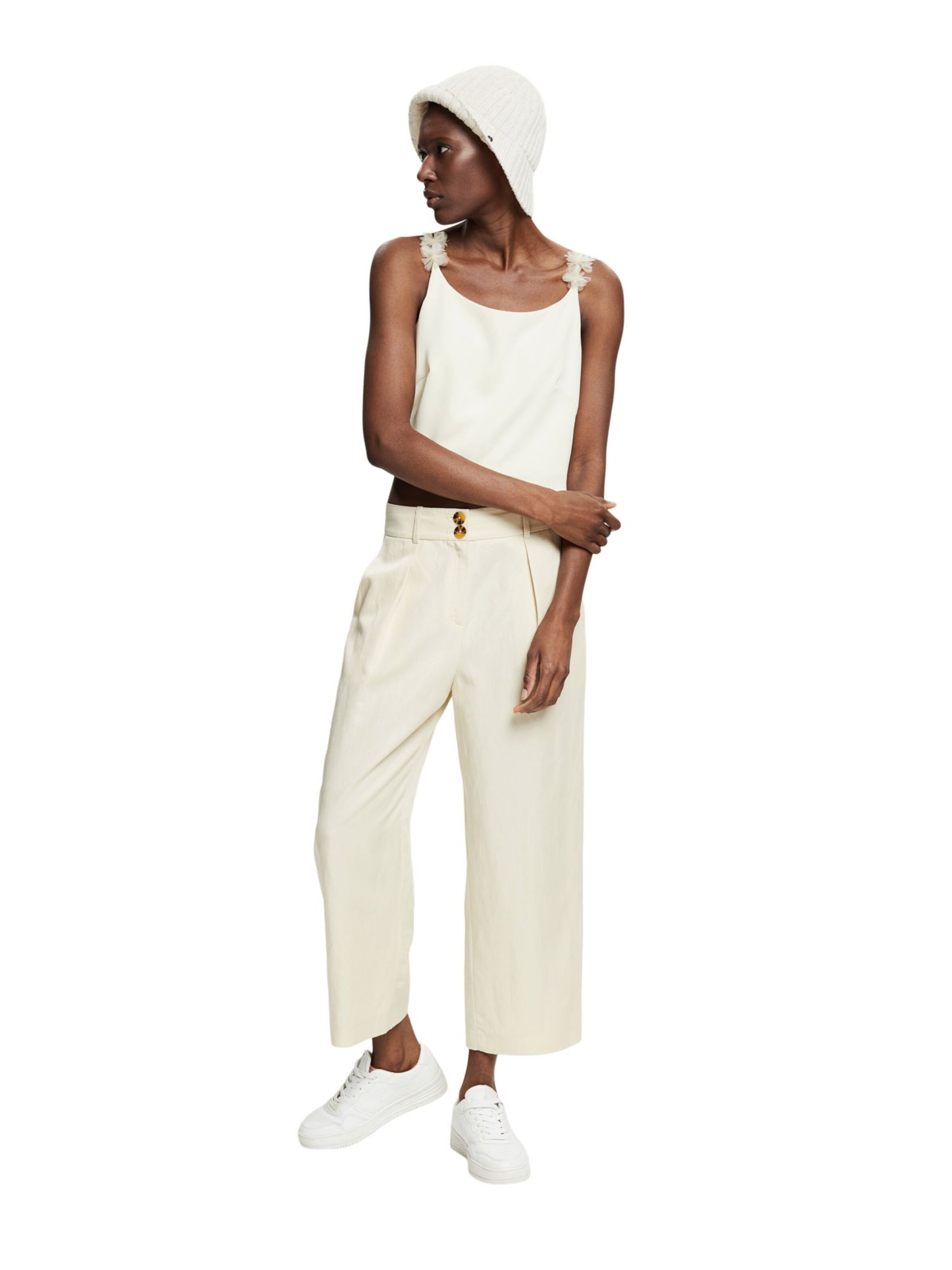 Frauen Große Größen Esprit Collection Top in Creme - BO69818 Frauen Große Größen Esprit Collection Top in Creme - BO69818