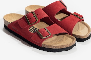 Bayton - Zapatos abiertos 'Atlas' en rojo