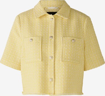 OUI Between-Season Jacket in Yellow: front