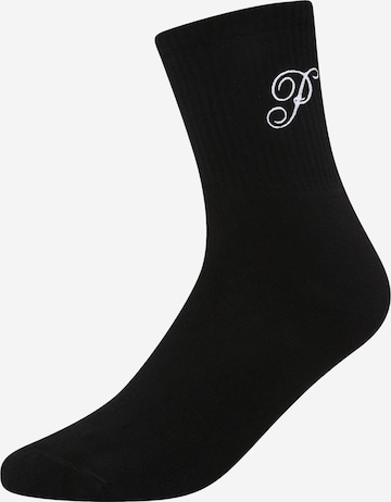 Chaussettes 'Taylor' Pacemaker en noir : devant