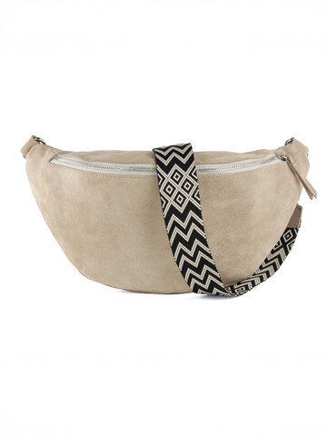 lePelou Gürteltasche 'GENOVA' in Beige: Vorderseite