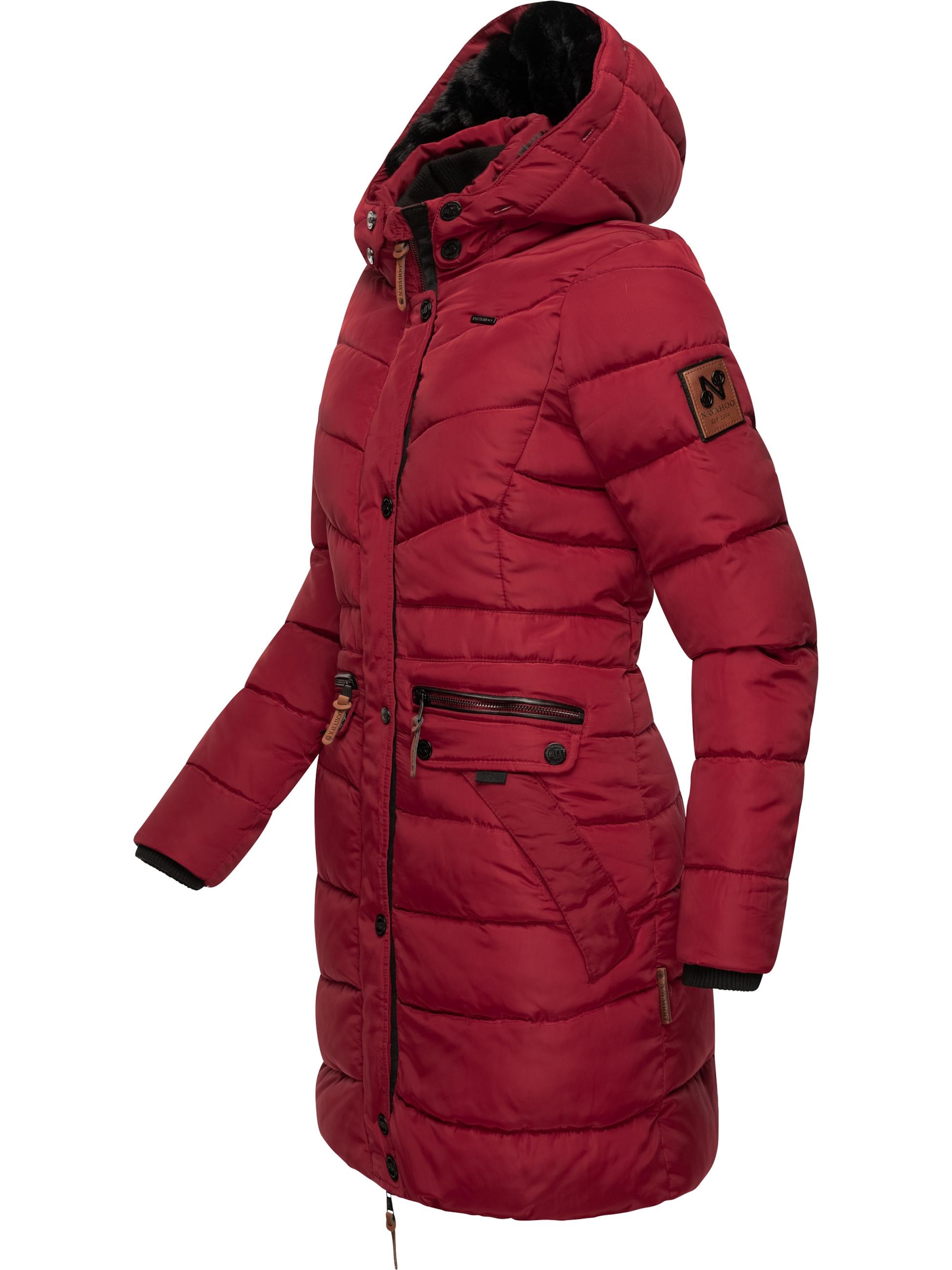 sarkans NAVAHOO Ziemas mētelis 'Paula'