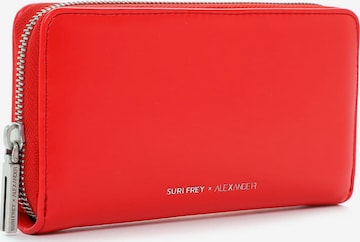 Portamonete 'ALEXANDER' di Suri Frey in rosso