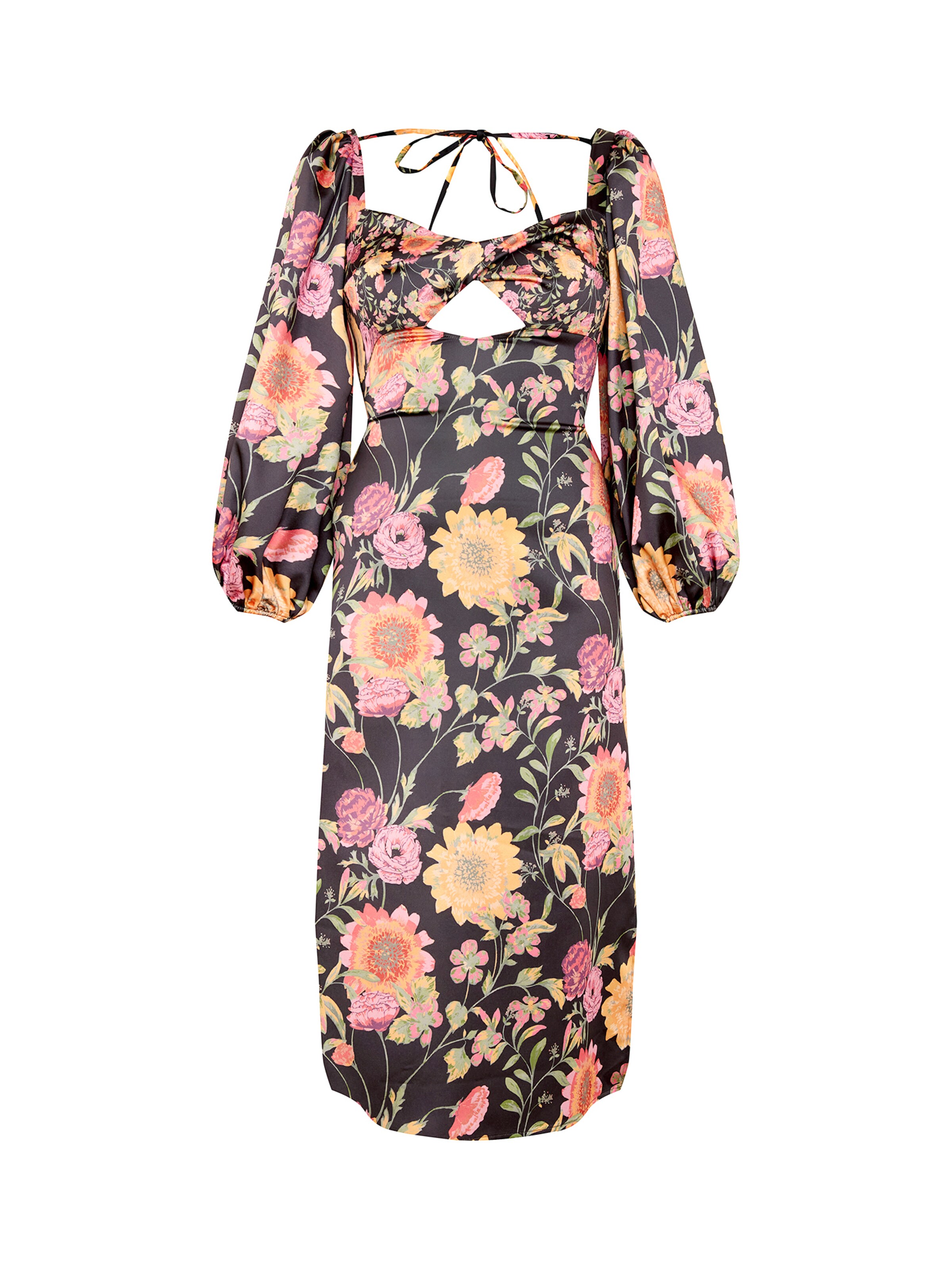 Chi Chi London Šaty - Čierna: predná strana