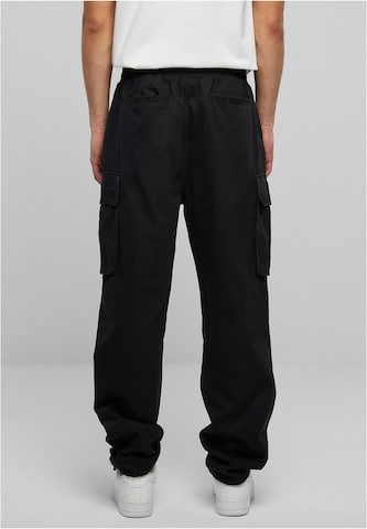 Karl Kani Loose fit Cargo trousers in Black