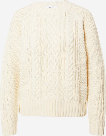 ABOUT YOU Sweater 'Charis' in White: front