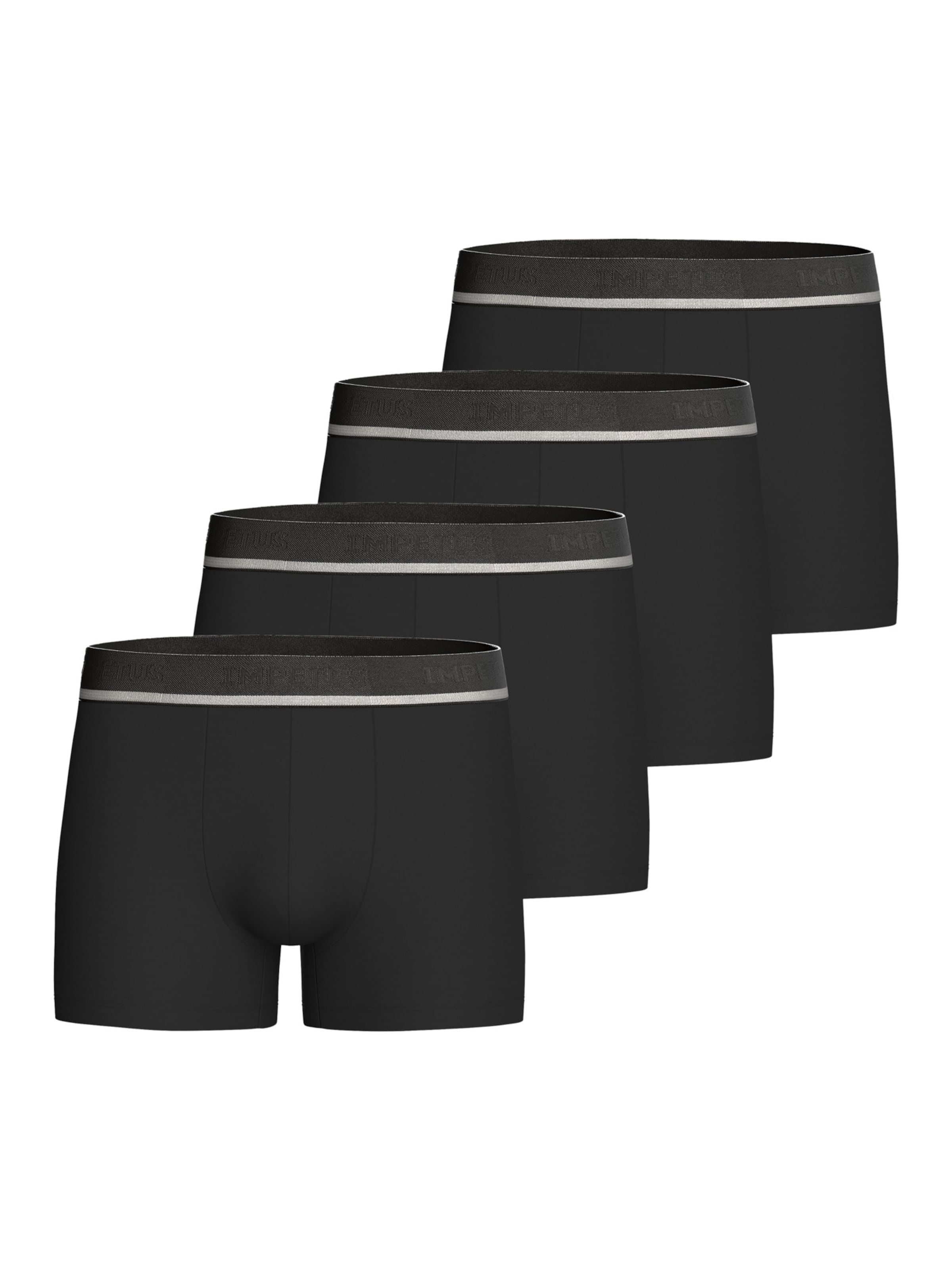 Boxers IMPETUS en noir : devant