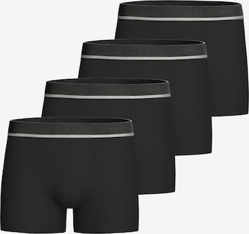 Boxers IMPETUS en noir : devant