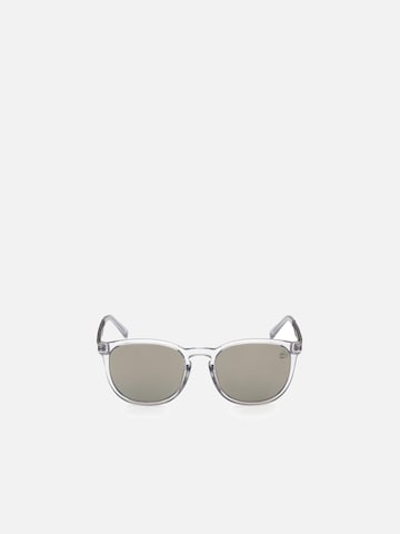 TIMBERLAND Zonnebril 'Timberland TB9235 Dark havana 53/19/145 MAN Sunglasses' in Transparant: voorkant