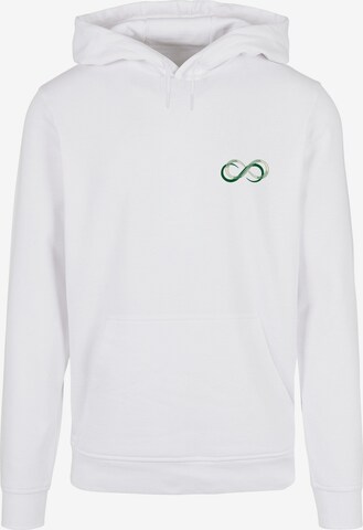 Merchcode Sweatshirt 'Unlimited Edition' in Wit: voorkant