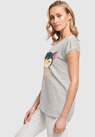 ABSOLUTE CULT T-Shirt 'Tom and Jerry - Nope Not Today' in Grau