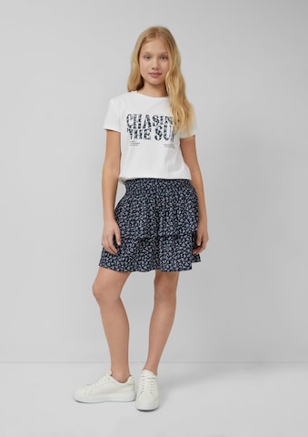 T-Shirt s.Oliver en blanc : devant