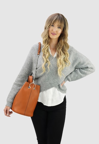 HARPA Shopper 'HALIN' in Bruin: voorkant