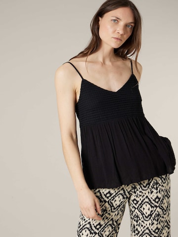 Haut 'Luz' Deeluxe en noir : devant