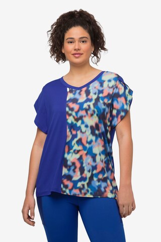 Ulla Popken Shirt in Blauw: voorkant