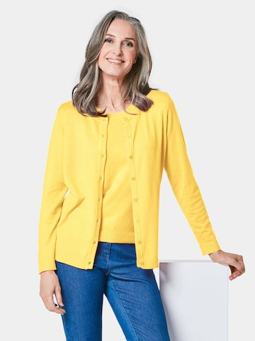 Goldner Knit cardigan in Yellow