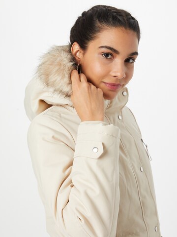 VERO MODA Vinterparkas 'TRACK' i beige