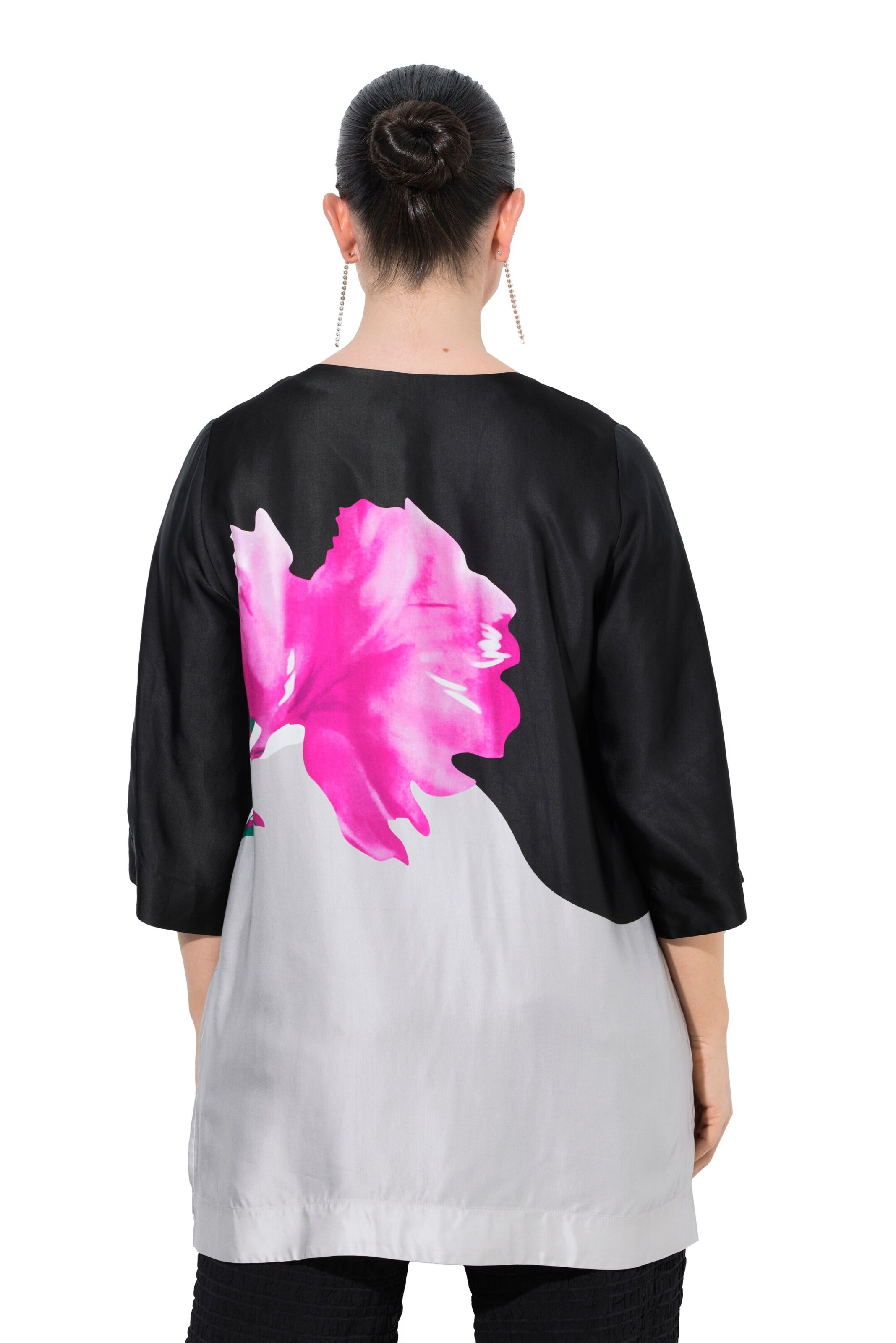 Ulla Popken Tuniek in Zwart