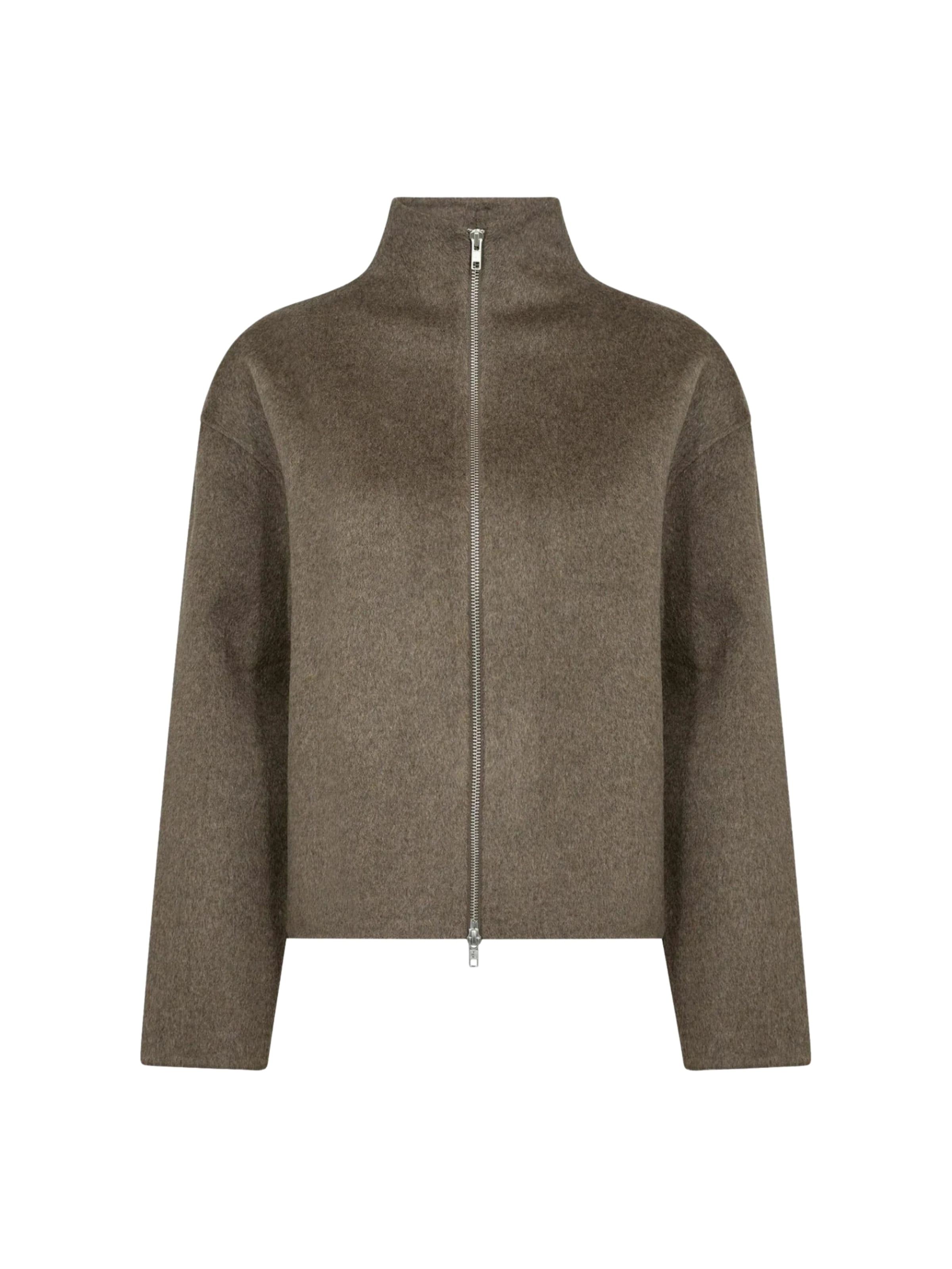 Levete Room Knit cardigan 'Owa' in Brown: front