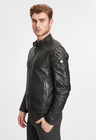 Gipsy by Mauritius Lederjacke in Schwarz