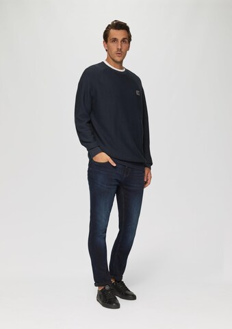 Pull-over s.Oliver Red Label Big & Tall en bleu