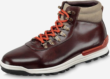 Digel Lace-Up Boots in Brown: front