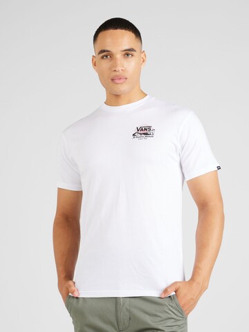 VANS Shirt 'POSITIVE ATTITUDE' in Wit: voorkant