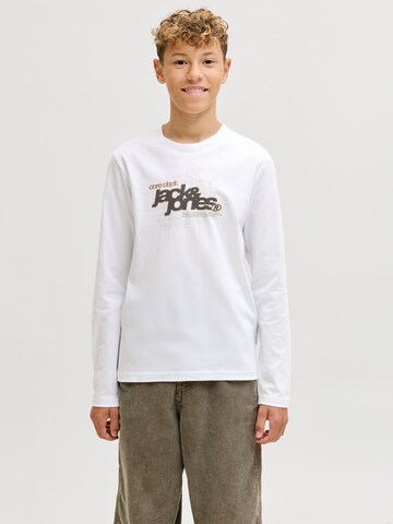 Jack & Jones Junior Shirts i hvid: forside