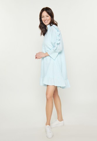 usha BLUE LABEL Dress 'Fashion Look' in Blue: front