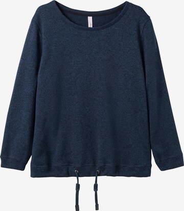 SHEEGO Sweatshirt in Blau: predná strana